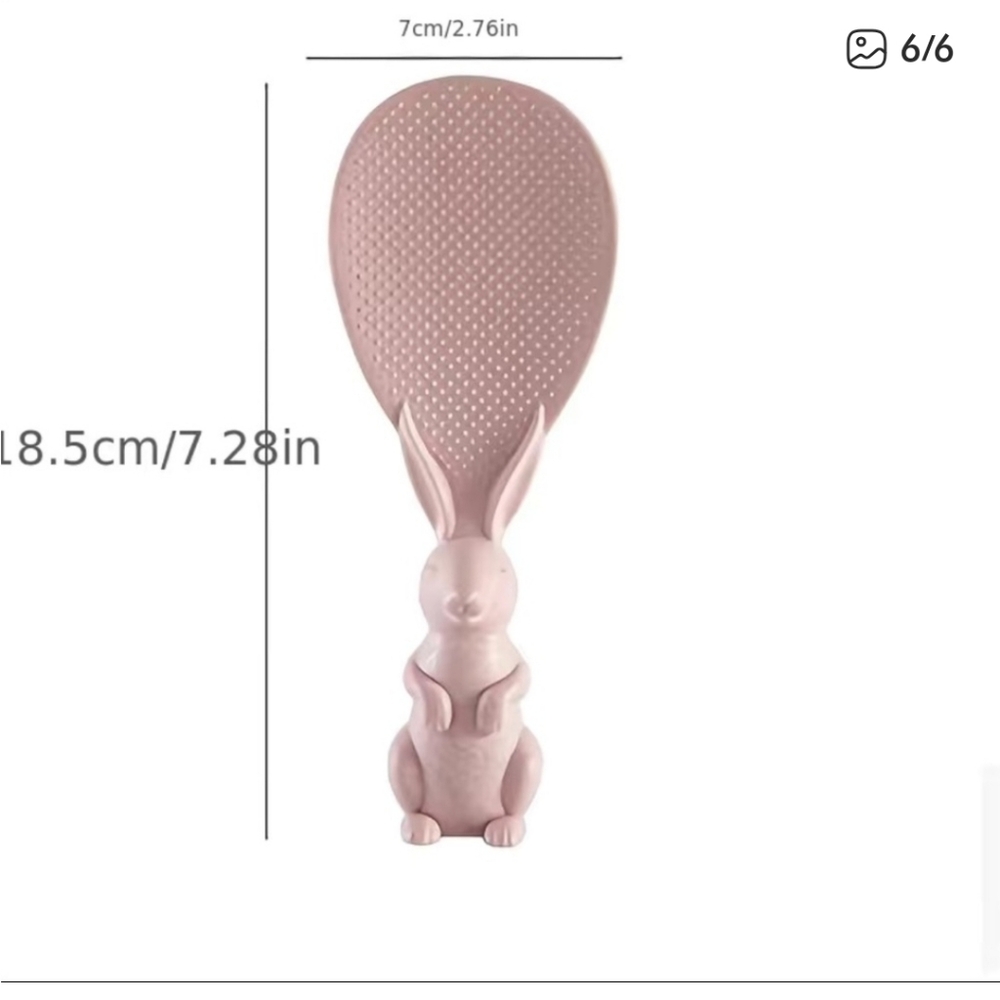 Big Eared Rabbit Rice Paddle NWT - Picture 3 of 5